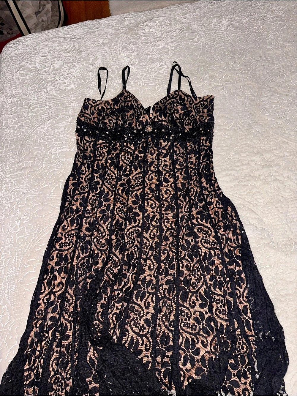 Mixit Floral Lace Maxi Dress Size 16 Like New